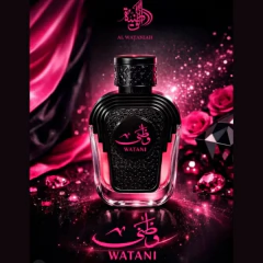 Al Wataniah Watani Pink 100ml Eau de Parfum Feminino Árabe Floral Sensual - Capivara Perfumes