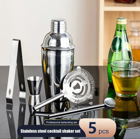 Set Kit Bartender Barman Completo 5 PIEZAS