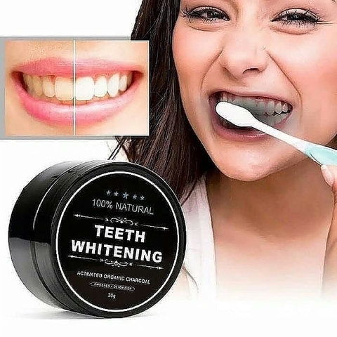 Blanqueador Dental Miracle Teeth Carbon Coco Natural