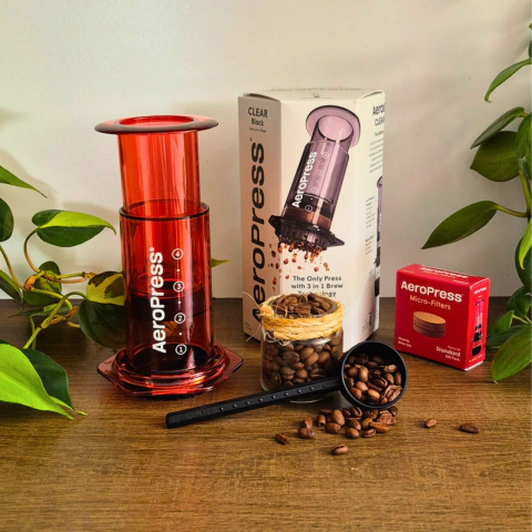 AeroPress 300ml Original + 200 filtros | Cafetera Portátil para Café de Especialidad en internet