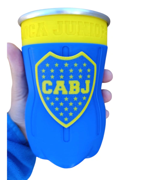 Vaso Boca Juniors Botella cortada 500 Ml. - comprar online