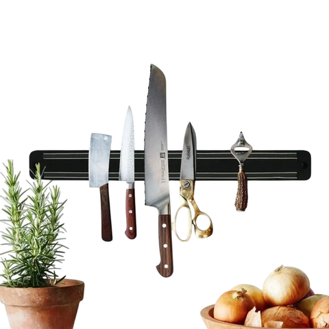 Barra Magnética de Parede para Facas e Utensílios – Organização Prática e Segura