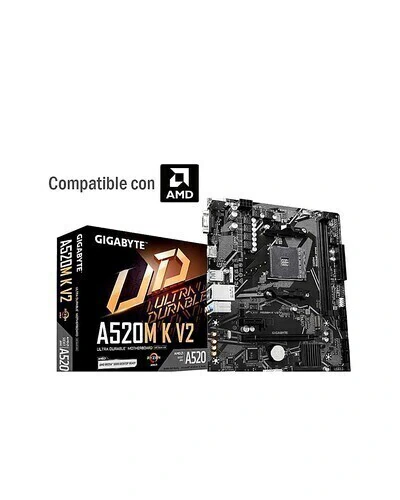 Motherboard Am4 Gigabyte A520m K V2 Ddr4