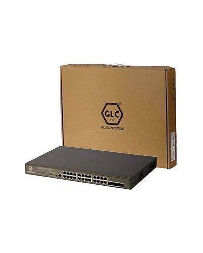 Switch 24 Puertos Glc Glc-g6328p-24-410w Poe Admin L3 Giga + 4p