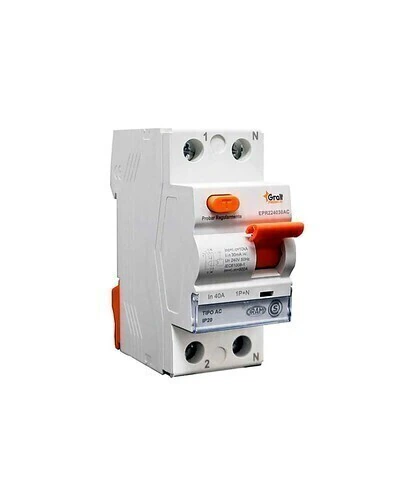 Disyuntor 40a Gralf Epr24030ac 1p+n 40a 30ma