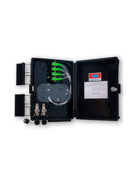 Fdb Caja Glc Nap Ftth 2x16 Con Splitter 1x16 Adaptador Sc Apc Glc-fdb-001-05