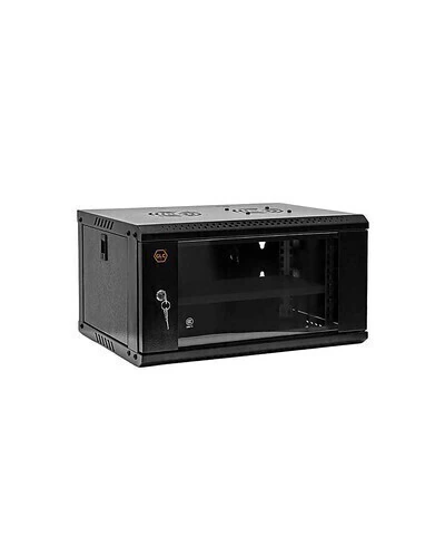 GLC ECOMURAL-6U450 Minirack Mural 6U 19" Puerta Cristal