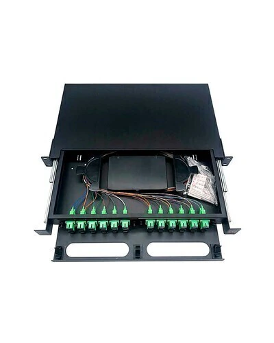 GLC Bandeja Fibra Óptica ODF 24 Puertos SC/APC Rack 1U