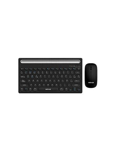 Netmak NM-KB654 Kit Teclado Mouse Inalámbrico Recargable Dual