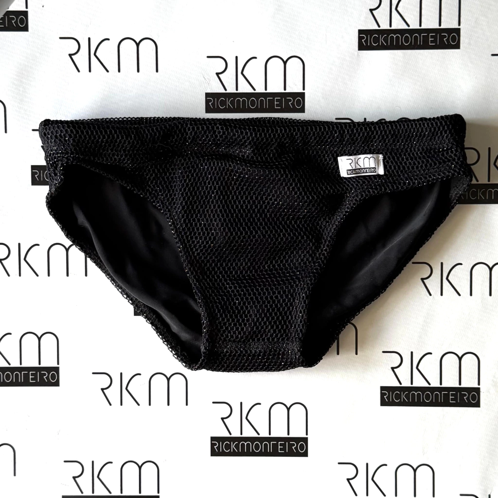 Sunga Preta Telada Slip