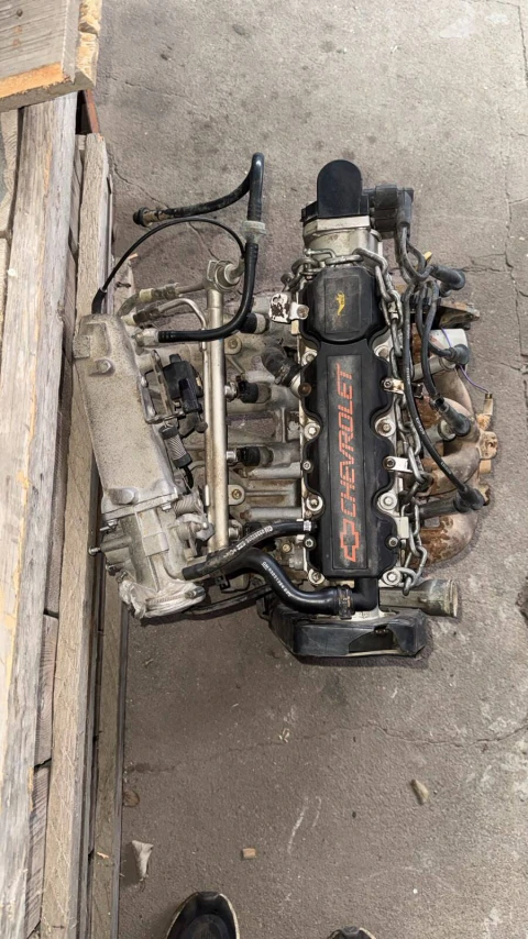 MOTOR COMPLETO CHEVROLET CORSA 1.6 AÑO 2008 - COMPLETO ORIGINAL