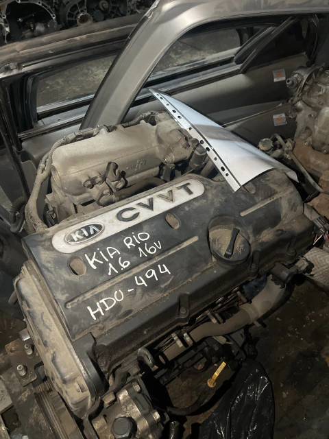 MOTOR COMPLETO KIA RIO 1.6 16V 2008 - G4ED