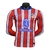 Camisa Atlético de Madrid I 24/25 manga longa - Jogador Nike Masculina - Vermelha com detalhes em branco e azul