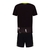Kit Infantil Al-Ahly II 25/26 - Adidas - Preto com detalhes em amarelo - comprar online