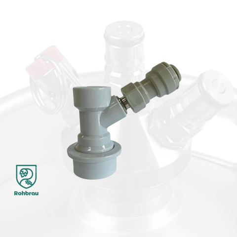 Conector Ball Lock Gás com Conexão DMFIT 3/8