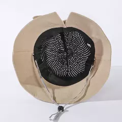 Imagem do Cokk chapéus femininos de verão, chapéu de malha respirável e dobrável com arco para proteção do sol, protetor contra o sol para praia coreana, novo chapéu de viagem