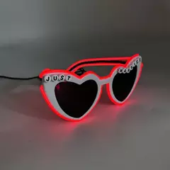 Led apenas casado óculos de casamento noiva para ser surpresa presente casal óculos lembranças brilhantes coração óculos de sol casados - loja online