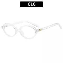 Novos óculos de sol ovais para mulheres marca de moda preto pequeno quadro óculos de sol feminino retro lentes claras senhora na moda uv400 - comprar online