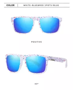 Vaghozz marca clássico óculos de sol dos homens uv400 pesca óculos de sol feminino quadrado ao ar livre masculino esporte óculos condução tons - GT SHOP