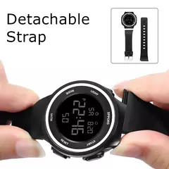 Relógio esportivo masculino multifuncional casual esportivo à prova d'água luminoso LED digital relógio infantil mostrador grande relógios eletrônicos para estudantes - comprar online