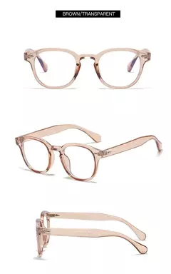 Jnpcxi qualidade novo retro redondo óculos de sol feminino moda rebites decoração tons uv400 masculino punk leopardo óculos de sol - GT SHOP