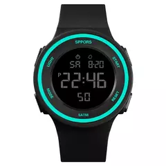 Relógio esportivo masculino multifuncional casual esportivo à prova d'água luminoso LED digital relógio infantil mostrador grande relógios eletrônicos para estudantes na internet