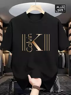 Camiseta masculina respirável esportiva estampada, casual e elegante, de manga curta, de algodão, marca de verão, streetwear - comprar online