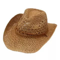 Chapéu de sol de cowboy ocidental vintage, chapéu de palha para homens e mulheres, viagem ao ar livre, estilo étnico, presente, proteção uv, chapéu de praia - comprar online