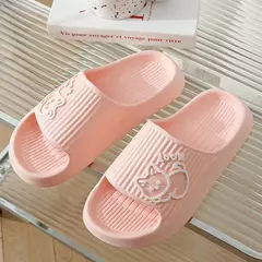 Moda gato feminino masculino chinelos interior bonito dos desenhos animados unisex slides banheiro antiderrapante sandálias leves família macio adorável casa sapatos