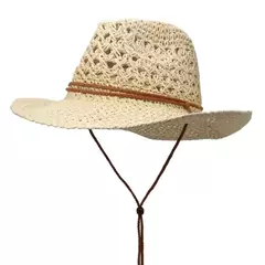 Chapéu de sol de cowboy ocidental vintage, chapéu de palha para homens e mulheres, viagem ao ar livre, estilo étnico, presente, proteção uv, chapéu de praia - comprar online