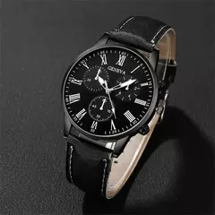 Mscxdk marca 2 pçs conjunto casal moda casual relógios de couro senhoras simples dial quartzo relógios de pulso vestido montre femme - comprar online