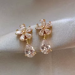 Brincos redondos geométricos da moda feminina, 2 peças, acessórios de joias adequados para data, festa, festival Gifts-E32 - GT SHOP