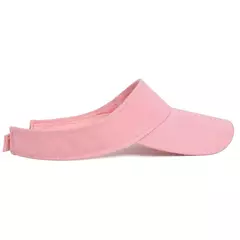 Chapéus de sol de verão das mulheres dos homens algodão viseira ajustável proteção uv topo vazio sólido esporte tênis golfe correndo protetor solar boné de beisebol - comprar online