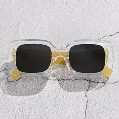 Imagem do Quadrado ciclismo óculos de sol feminino marca luxo viagem retângulo óculos de sol moda feminina retro pequenos óculos uv400