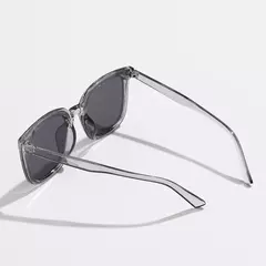 Moda óculos de sol feminino masculino estilo na moda óculos de sol quadrados proteção uv400 streetwear eyewear