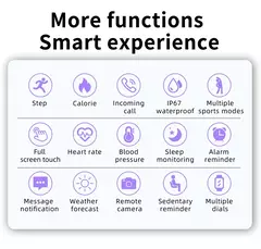 LIGE Relógio Inteligente Mulheres Homens Tela de Toque Completa Bluetooth 5.2 Chamada Relógios À Prova D 'Água Esportes Rastreador de Fitness Fábrica IP67 ZL02 Novo - loja online