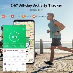 Novo esporte relógio inteligente rastreador gps à prova dwaterproof água das mulheres dos homens de negócios smartwatch bluetooth chamada telefone diy relógio enfrenta bandas freqüência cardíaca - loja online