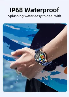 Lige 2025 novo smartwatch masculino para android ios telefone 1.38 hd bluetooth chamada monitor de freqüência cardíaca à prova dwaterproof água esporte relógio inteligente feminino" - comprar online