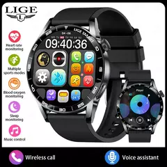 Lige 2025 novo smartwatch masculino para android ios telefone 1.38 hd bluetooth chamada monitor de freqüência cardíaca à prova dwaterproof água esporte relógio inteligente feminino" - GT SHOP