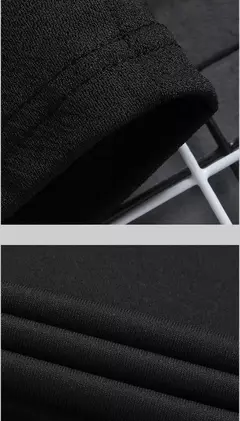 Imagem do 2025 nova tendência da moda masculina verão conjunto de camiseta de manga curta, esportes casuais fitness correndo shorts conjunto, conjunto de duas peças, fashiona