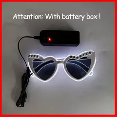 Led apenas casado óculos de casamento noiva para ser surpresa presente casal óculos lembranças brilhantes coração óculos de sol casados na internet