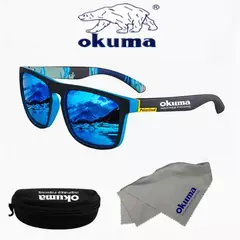 Okuma-Óculos de sol polarizados para homens e mulheres, caça ao ar livre, pesca, condução, bicicletas, caixa opcional, UV400 - comprar online