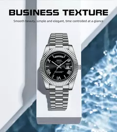 Nibosi marca original relógios de quartzo aço inoxidável para homens luxo data exibição luminosa moda relógio masculino relogios masculino - loja online