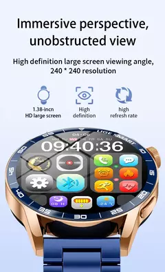 Lige 2025 novo smartwatch masculino para android ios telefone 1.38 hd bluetooth chamada monitor de freqüência cardíaca à prova dwaterproof água esporte relógio inteligente feminino" - loja online
