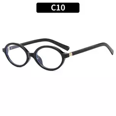 Novos óculos de sol ovais para mulheres marca de moda preto pequeno quadro óculos de sol feminino retro lentes claras senhora na moda uv400 - comprar online