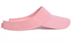 Imagem do Chapéus de sol de verão das mulheres dos homens algodão viseira ajustável proteção uv topo vazio sólido esporte tênis golfe correndo protetor solar boné de beisebol