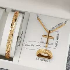 Moda masculina relógios de negócios luxo grande mostrador relógios de quartzo para homem conjunto relogio masculino reloj hombre (sem caixa) oba?? ??? ??? - GT SHOP