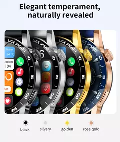 Imagem do Lige 2025 novo smartwatch masculino para android ios telefone 1.38 hd bluetooth chamada monitor de freqüência cardíaca à prova dwaterproof água esporte relógio inteligente feminino"