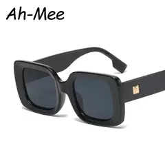 Quadrado ciclismo óculos de sol feminino marca luxo viagem retângulo óculos de sol moda feminina retro pequenos óculos uv400