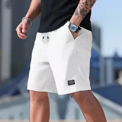 Shorts masculinos, calças casuais masculinas, shorts de praia masculinos, shorts esportivos masculinos, novo tecido texturizado elegante, calças respiráveis, adequados para uso casual diário e esportes - loja online